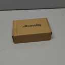 Alzassbg 10 Pack Matt Black and Gold Cabinet Knobs, 2 Inch(50mm) Cabinet Hardware T Bar Knurled Knobs for Cupboard and Drawers AL6087KGP-MB (2" Single Hole)