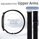 Nylon Bicep Band Compatible with Google Fitbit Air, Integrated Metal Frame