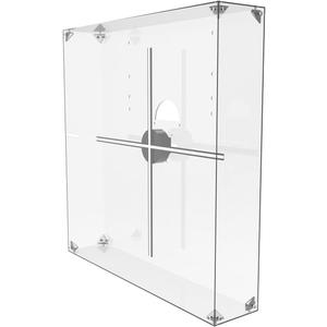 Missyou 3D Hologram Fan cover for 46CM for Collectibles Assemble Clear Acrylic Box Alternative Glass Case for 3D Hologram Fan or Holographic Projection (For 18.1 inches and below)