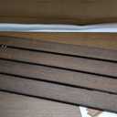 Wire Shelf Covers, Bamboo Wire Rack Covers，Walnut：4：30''w × 16''d