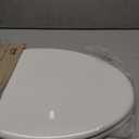 BEMIS 7800TDG Commercial Closed Front Plastic Toilet Seat, Heavy Duty Industrial Seat with Lid, Secure Installation for Long Lasting Hospitality Use, Elongated, White