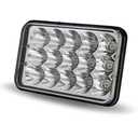 Generic 4" x 6" LED Rectangular High Intensity Headlight 1200 Lumens Set Of 4