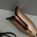 CHI Spin N Curl 1″ Ceramic Rotating Curling Iron, Adjustable Preset Heat Settings for All Hair Types, SalonQuality Curls & Waves, Auto ShutOff, Tangle Protection, Rose Gold