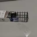 Sponge Holder for Kitchen Sink,Sink Caddy Smiley Face,4-in-1 Sponge Holder with Suction Cups & 1 PCS Adhesive Strips for Holding Soap,Brush,Scrubber,Sponge,Stopper-Black