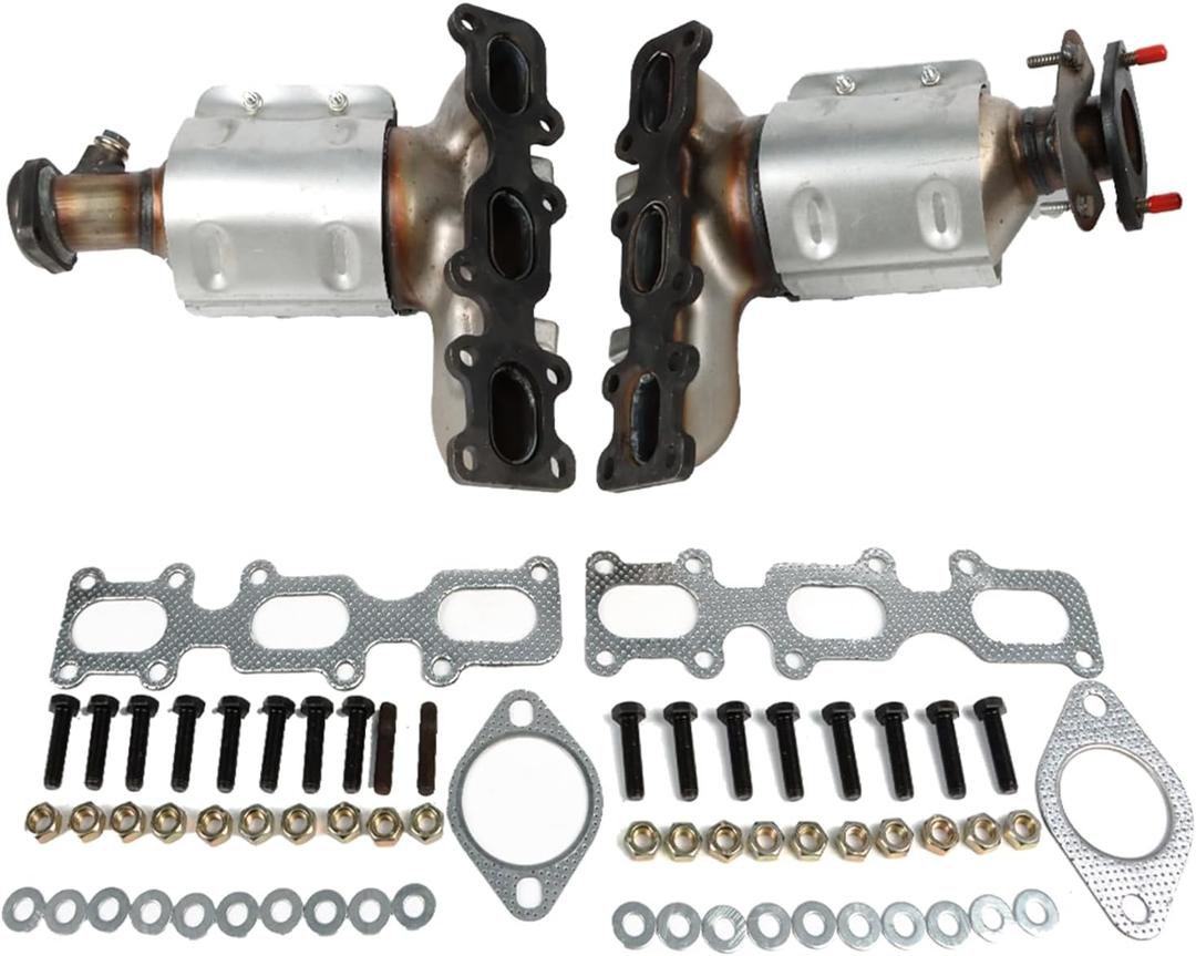 674-255, 674-256 Compatible with Ford Explorer FLEX Taurus Lincoln MKS MKT MKZ 3.5L 3.7L 2013 2014 2015 2016 2017 2018 2019 Front Left and Right (Pack of 2) 19516 19517 30584 30585