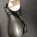 Mokuo GY6 scooter Rearview Mirrors 8mm Fit for Sunl TaoTao Znen Lance Peace JCL Roketa Jonway Bashan 50cc 70cc 110cc 125cc 150cc ATM50 CY50A Chinese Moped Elliptical mirror surface (Oval)