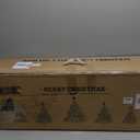 KI Store 7ft Christmas Tree with Decorations and Lights Classic All-in-ONE Completed Christmas Tree Set Including 7ft Artificial Xmas Tree, Ornaments, USB LED String Lights with Remote and Timer