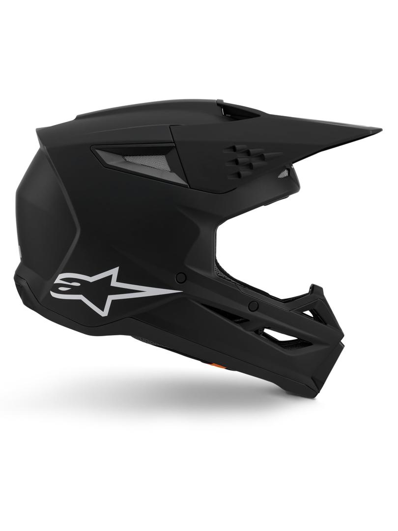 Alpinestars SM3 Solid Helmet ECE06/DOT Large, Black Glossy
