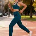 Sunzel Lightweight Soft Joggers for Women with Pockets, High Waisted Sweatpants Hiking Yoga Pants for Workout Lounge Running (Green, L)