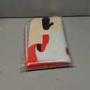 Britimes Bath Mat for Bathroom, Red Christmas Pattern Washable Cover Floor Rug Carpets Floor Mat Bathroom Decorations 18x30 Inches for Kitchen Bedroom Indoor