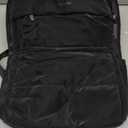 BAGSMART 35L Travel Backpack Women, 17.3 Inch Carry On Backpack Flight Approved, Personal Item Backpack Travel Bag, Water R esistant Casual Daypack, Black Missing Fanny Pack