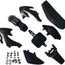 CLEO Black Plastic Body Kit with Black Seat for CRF50 XR50,Made in China 50cc Pit Bikes Dirt Bike taotao - Fender Fairing Replacement Parts
