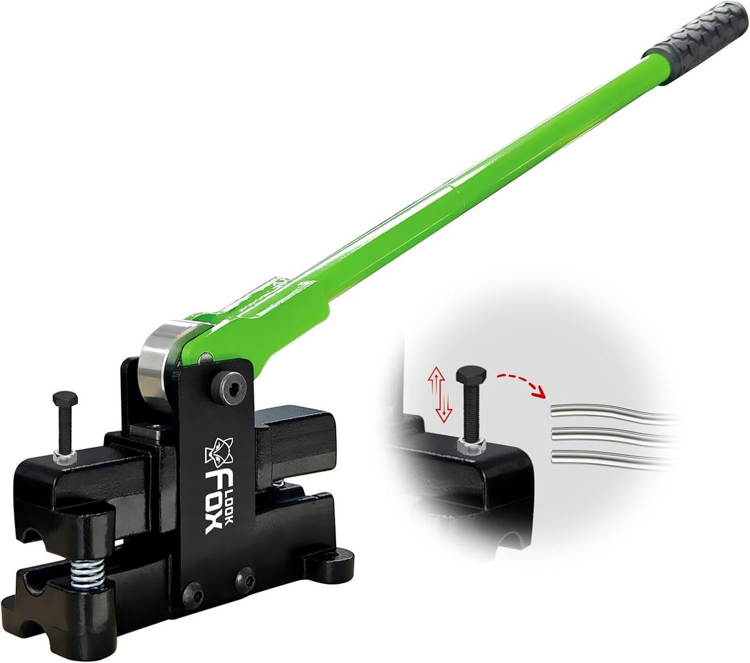 Conduit Bender, 12~14.3mm9/16in- Adjustable Offset for Flexible & Precise Bends, Fits 1/2" EMT Conduit, Sturdy&durable, Ideal for Electrical Work, Green