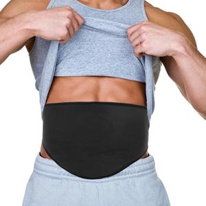 Ostomy Belt | Ostomy Bag Cover | Ostomy Wrap for Sport & Swimming | Ostomy Support Belts for Men & Women | Colostomy Bag Cover | Inner Pocket to Hold Ostomy Pouch | Ostomy Supplies-M (Black)