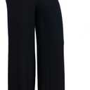 Stylzoo Plus Size Palazzo Pants Women Black 4X - Dress Pants Wide Leg Pull On Super Soft Comfortable Silky, 34" Tall