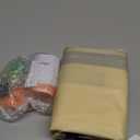 Vacuum Compression Bags for Travel with Pump Reusable for Carry-on Suitcase Backpack Home Storage, IP67 Waterproof, Wide Opening, Transparent Window (2 Pack + Pump Beige)