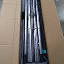 COBIZI 10x30 Heavy Duty Pop up Canopy with 8 sidewalls Stable Wedding Outdoor Tents for Parties Canopy Pop Up Party Tent UPF 50+ Waterproof Commercial Gazebo with Roller Bag, Gray Upgraded (Light Grey)