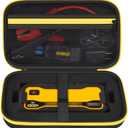 Case Compatible with DeWalt DXAELJ16 1600 Peak Amp Jump Starter Battery Booster, Portable Jumper Storage Holder Pocket for USB Power Station (Box Only) Black