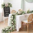 N&T NIETING 120Pcs Artificial Mixed Eucalyptus Stems Leaves Bulk, Faux Greenery Stems Branches with Baby Breath Silver Dollar Fake Eucalyptus Sprays for Wedding Decor Vase Bouquet Floral Arrangement