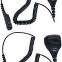 TDYU Speaker Mic Compatible for Motorola APX4000 APX6000 XPR6550 XPR7550 APX7000 XPR6350 XPR7550e XPR7350 Two Way Radio 2 Pack
