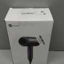 slopehill Professional Ionic Hair Dryer, Powerful 1800W Fast Drying Low Noise Blow Dryer with 2 Concentrator Nozzle 1 Diffuser Attachments for Home Salon Travel (Grey)