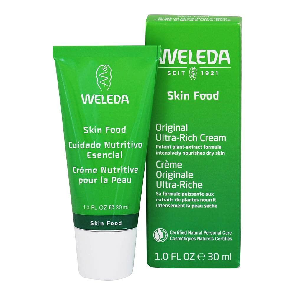 Weleda Skin Food Original Ultra-Rich Body Cream, 1 Fluid Ounce, Plant Rich Moisturizer with Pansy, Chamomile and Calendula