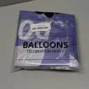 10th Birthday Decorations for Boys Girls, Blue Silver Happy 10th Birthday Double Digits Door Banner Decorations, Number 10 Foil Balloon Triangle Flag 10 Year Old Bday Party Supplies for Son Daughter