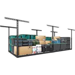 3x8 FT Overhead Garage Storage Rack,750LBS Weight Capacity