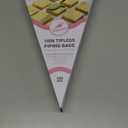 KEENPIONEER Disposable Piping Bags 10inch, 500 count (Clear)