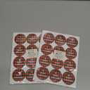 BEISHIDA 120PCS Merry Christmas Gift Stickers, 1.5inch Envelope Seal Round Stickers, Christmas Red and Green Check Pattern Envelope Label Self Adhesive Sealer for Crafts, Cards, Gift Wrapping