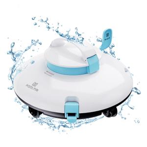 Cordless Robotic Pool Cleaner - Above Ground Pool Vacuum Cleaner - 52ft/min Speed, Dual Motor, IPX8 Waterproof, Self Parking, Pool Vacuum Cleaner for 