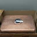 Monarch Abode Bathroom Sink  21-Inch Venitian Dual Mount Undermount or Drop In Bathroom Sinks, Bathrooms Hand Hammered Pure Copper Vanity Sink for Countertop, Powder Room, Bath, or Restroom