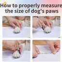 BINGPET 6PCS Dog Socks to Prevent Licking Paws with Grippers for Hardwood Floors Anti Slip, Winter Pet Shoes Booties, Extra-Thick Grip Dog Boots & Paw Protectors for Senior Dogs, L