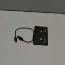 Arsvita Car Audio Bluetooth Wireless Cassette Receiver, Tape Player Bluetooth 5.0 Cassette Aux Adapter, Black