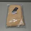 RISSCAN Fleece Lined Tights for Women Warm Control Top Pantyhose High Waist Thermal leggings Stirrup Footed Tights (L)