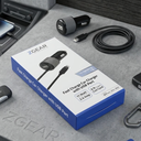 2 x Zgear Fast Charge Car Charger with USB Port