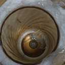 LUSHARBOR Decorative Battery Lamp with Timer, Stepless Dimming Aesthetic Table Lamp Battery Operated Cordless Bedside Lamp for Accent Home Decor Entryway/ Living Room/ Shelf Gold