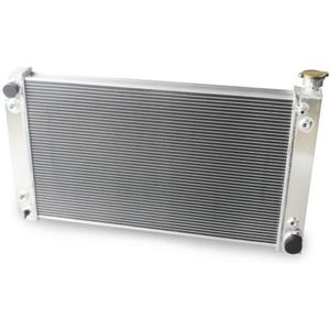 4 Rows Core Performance High Flow Full Aluminum Racing Cooling Radiator for 1988-1999 Chevy GMC Truck C/K 1500 2500 3500 28" W 5.0 5.7 L V8