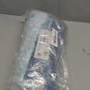 OLANLY Luxury Toilet Rugs U-Shaped 24x20, Extra Soft and Absorbent Microfiber Bathroom Rugs, Non-Slip Plush Shaggy Bath Mat, Machine Wash Dry, Contour Bathroom Mats for Toilet Base, Peacock Blue