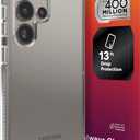 ZAGG Crystal Palace Samsung Galaxy S25 Ultra Case  Crystal Clear, 13ft Drop Protection, Slim, Anti-Yellowing, Graphene Reinforced, Wireless Charging Compatible, Anti-Scratch