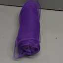 MEEDEE Purple Deco Mesh Halloween Deco Mesh 10 Inch Rolls Purple Ribbon for Christmas Tree, Garland, Staircase, Mailbox, Centerpiece, Making Wreaths, Decorating and Crafts (30 Feet)