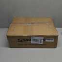 Snughome Dog Gate Indoor, 19.69" H Freestanding Dog Door Gates with Support Feet, Expands Up to 48" Wide Foldable Pet Gates for Doorways Hallways, 4 Panel Folding Pet Door Pet Fence for Puppy