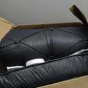 VKZ Headboard Pillow Queen, 61" x 24" Reading Pillows and Bed Pillow for Sitting Up, Upholstered Bolster Body Pillow with Removable Head Board Cover for Bed Dorm Sofa Floor Back Support, Black