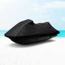 Waterproof Jet Ski Cover Custom Fit for Yamaha VX Deluxe/VX Sport 2005-2009, 600D Oxford UV-Proof Jetski Waverunner Covers, Trailerable Jetski Cover with Air Vents, Reflective Strips