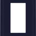 Navy Blue Outlet Covers Dark Blue 1 Gang Rocker Single Light Switch Cover Plate Decorative Gfci Wall Plate Electrical Switch Plate Covers Elegant Office Library Decor