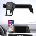 Car Phone Holder for BMW X1 2016-2019 / X2 2018-2019, 6.5" Screen Fixed Clip, Auto Accessories Navigation Bracket, Interior Decoration Mobile Phone Mount, 360 Rotation