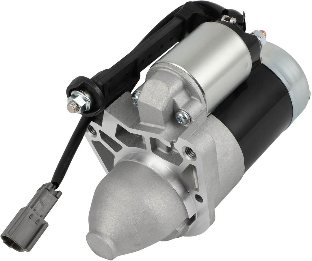 SCITOO Starter Motor 19123 for Nissan for Armada 2010-2015 V8 5.6L 5552cc FLEX PMGR for Nissan for Titan 2011-2015 V8 5.6L 5552cc FLEX PMGR 12V 2.0kW CW 11-Tooth Pinion PMGR ;