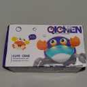 Crawling Crab Baby Toy Fantastic Creatures Toys Infant Sensory Tummy time Toys 3 4 5 6 7 8 9 10 11 12 Babies boy Girl Learning Crawl 3-6 6-12 Walking Toddler Gifts for 36 Months Old (Green)