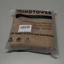 Foindtower Textured Boucle Throw Pillow Covers Accent Solid Pillow Cases Cozy Soft Decorative Couch Cushion Case for Chair Sofa Bedroom Living Room Home Decor, 20 x 20 Inch,Tobacco