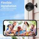 1080p HD WiFi Security Camera -Indoor Nanny Cam -Surveillance Cameras with Motion Detection and Night Vision - Home Security for with App